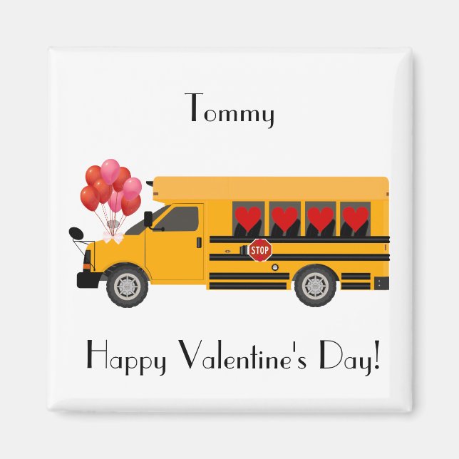 Camarades de classe Valentine's Day Magnet School  (Devant)