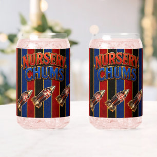 Camarades de nurserie/cuisine/verre fusée de fête