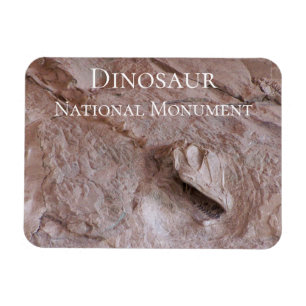 Camarasaurus Skull and Skeleton, Dinosaur, Utah Magnet