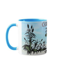 camargue flaming mug