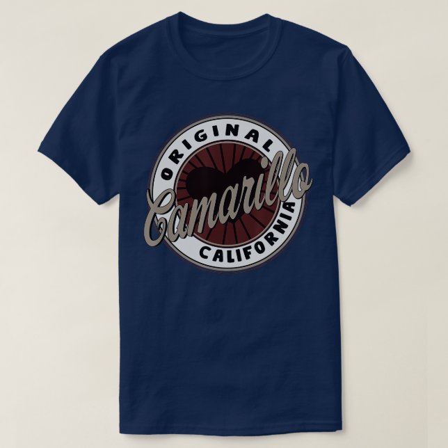 Camarillo Travel Souvenir To California  T-Shirt (Design Front)