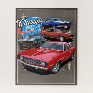 Camaro Groupe de voitures Jigsaw Puzzle