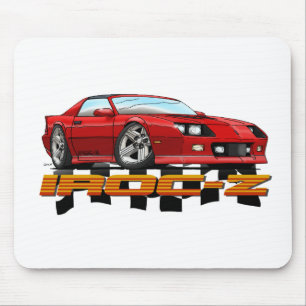 CAMARO_IROC_Z_red Mouse Pad