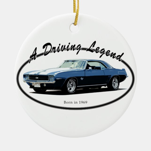 CAMARO RS SS CERAMIC ORNAMENT (Front)