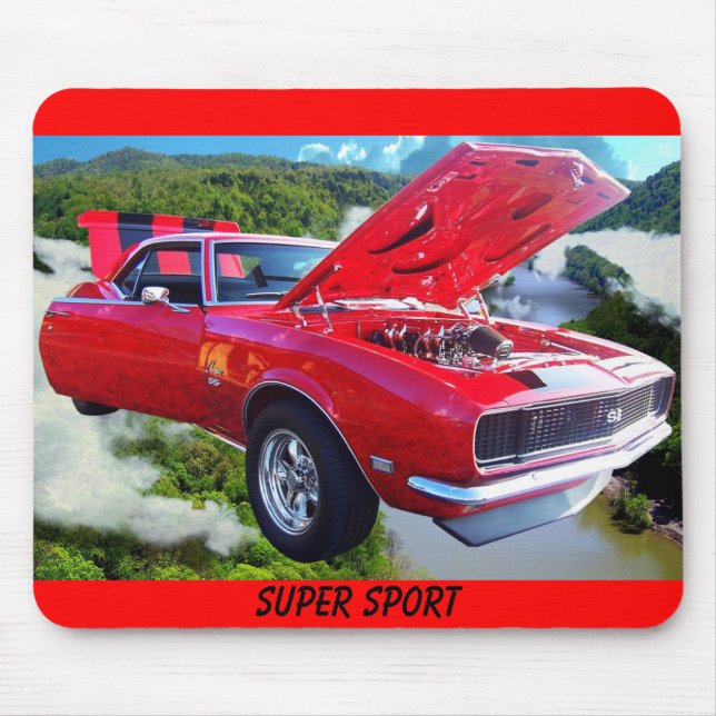 Camaro Super Sport Mouse Pad (Front)