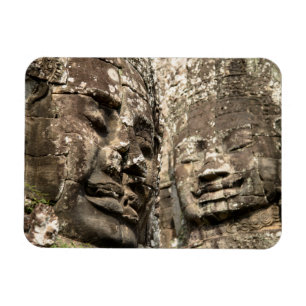 Cambodia, Angkor Wat. Angkor Thom, Bayon Magnet