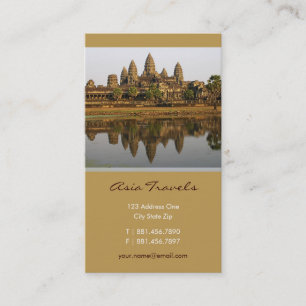 Cambodia   Angkor Wat Photo Custom Profile Card