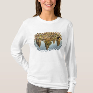 Cambodia, Angkor Wat. Reflection of temple T-Shirt