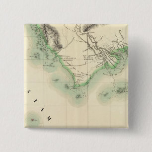 Cambodia, Asia 110 2 Inch Square Button