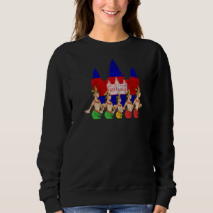 Cambodia Cambodian Khmer Traditional Dance Apsara Sweatshirt