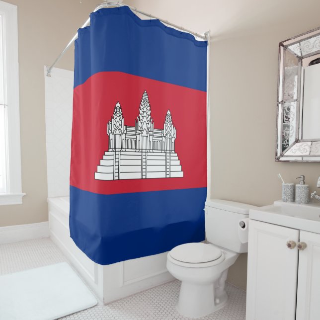 Cambodia flag (In Situ)