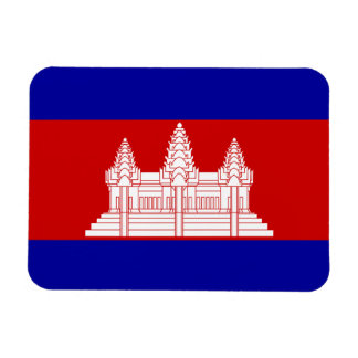 Cambodia Flag Magnet