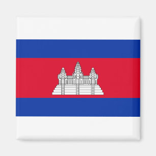 Cambodia Flag Magnet