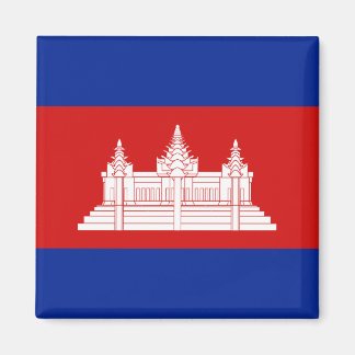 Cambodia Flag Magnet
