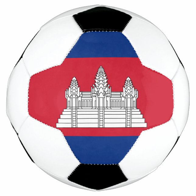 Cambodia flag soccer ball (Front)