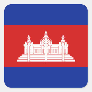 Cambodia Flag Sticker