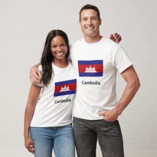 Cambodia Flag T-Shirt
