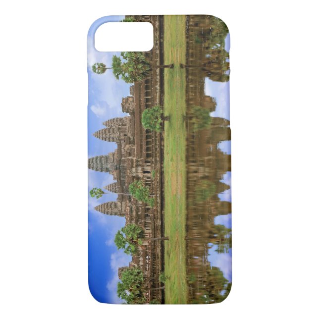 Cambodia, Kampuchea, Angkor Wat temple. Case-Mate iPhone Case (Back)