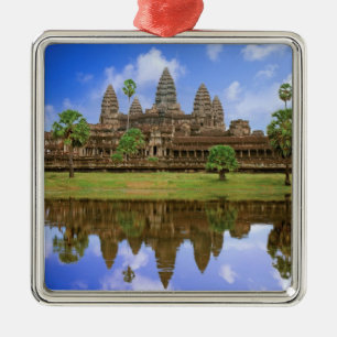 Cambodia, Kampuchea, Angkor Wat temple. Metal Ornament