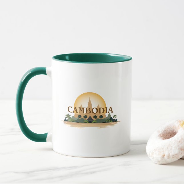 Cambodia Mug (With Donut)