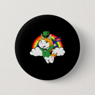 Cambodia Proud Cambodian Flag St. Patricks Day Uni 2 Inch Round Button