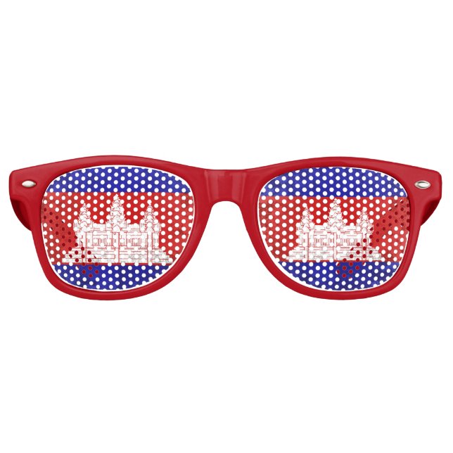 Cambodia Retro Sunglasses (Front)