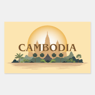 Cambodia Sticker