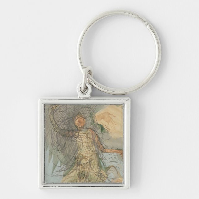 Cambodian Dancer Keychain (Front)