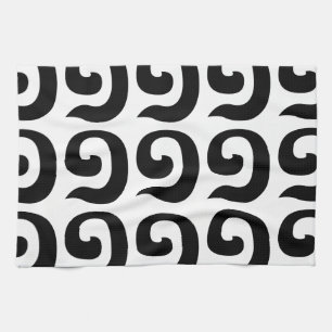 Cambodian Number 1 / One / ១ (Muəj) Khmer Language Kitchen Towel