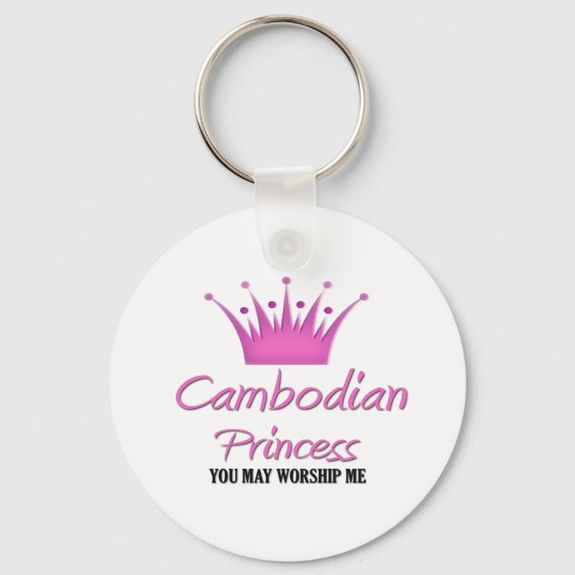 Cambodian Princess Keychain (Front)