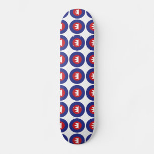 Cambodian Roundel Skateboard
