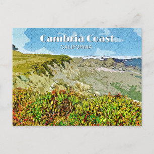 Cambria Coast Postcard