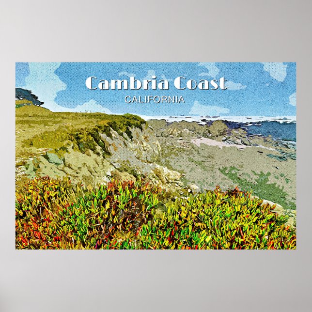 Cambria Coast Poster (Front)