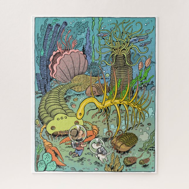Cambrian Creatures Puzzle (Vertical)