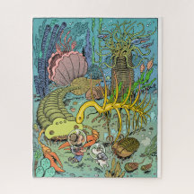Cambrian Creatures Puzzle 520 piece