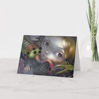 "Cambrian Mermaid" Greeting Card