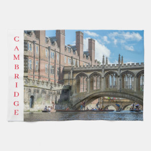 Cambridge Bridge of Sighs tea towel