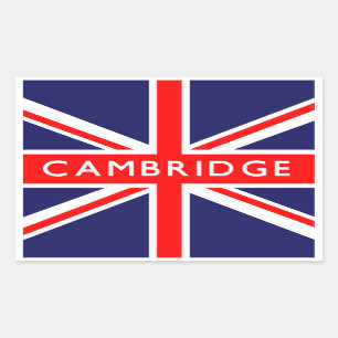 Cambridge : British Flag Sticker