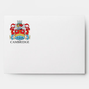 Cambridge coat of arms envelope