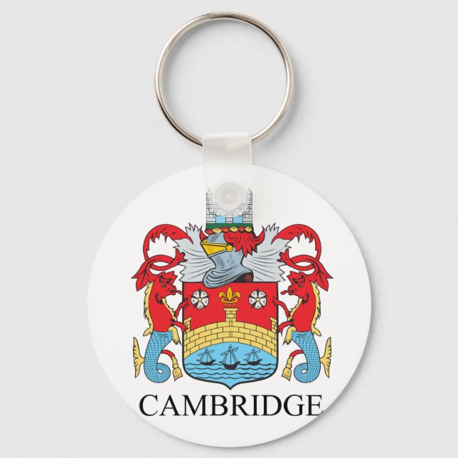 Cambridge coat of arms keychain (Front)