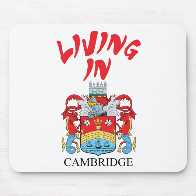 Cambridge coat of arms mouse pad (Front)