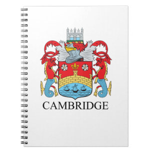Cambridge coat of arms notebook