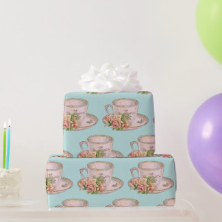 Cambridge Collection, Tea Time Wrapping Paper