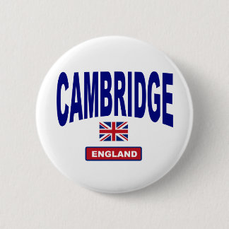 Cambridge England 2 Inch Round Button