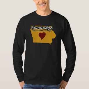 CAMBRIDGE IOWA IA USA Cute Souvenir Merch  US City T-Shirt