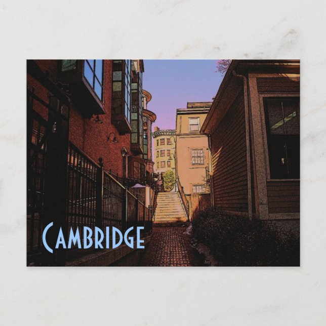 Cambridge (MA) Postcard (Front)