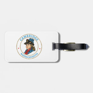 Cambridge Massachusetts Colonial Luggage Tag