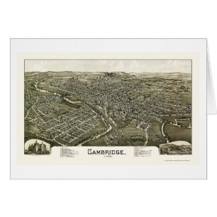 Cambridge, OH Panoramic Map - 1897