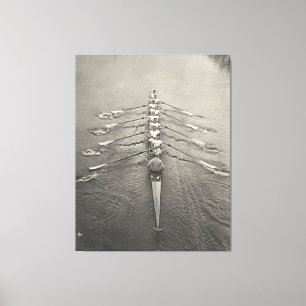 Cambridge Rowing Crew 1910 Canvas Print