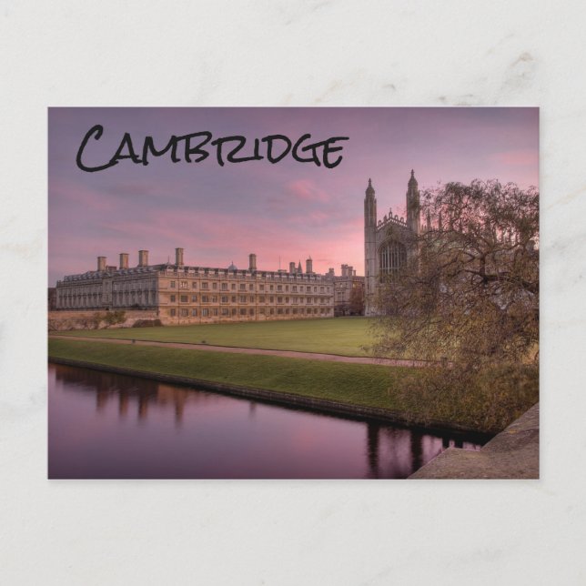 Cambridge, Royaume-Uni, Carte postale (Devant)